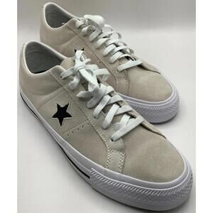 Converse One Star Pro Suede Low Egret White 172950C Men's 12